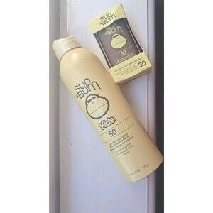 🏝️ Sun Bum Kids Broad Spectrum SPF 50 Spray Sealed & Face Stick🏖️